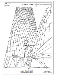 Mühendis boyama sayfaları